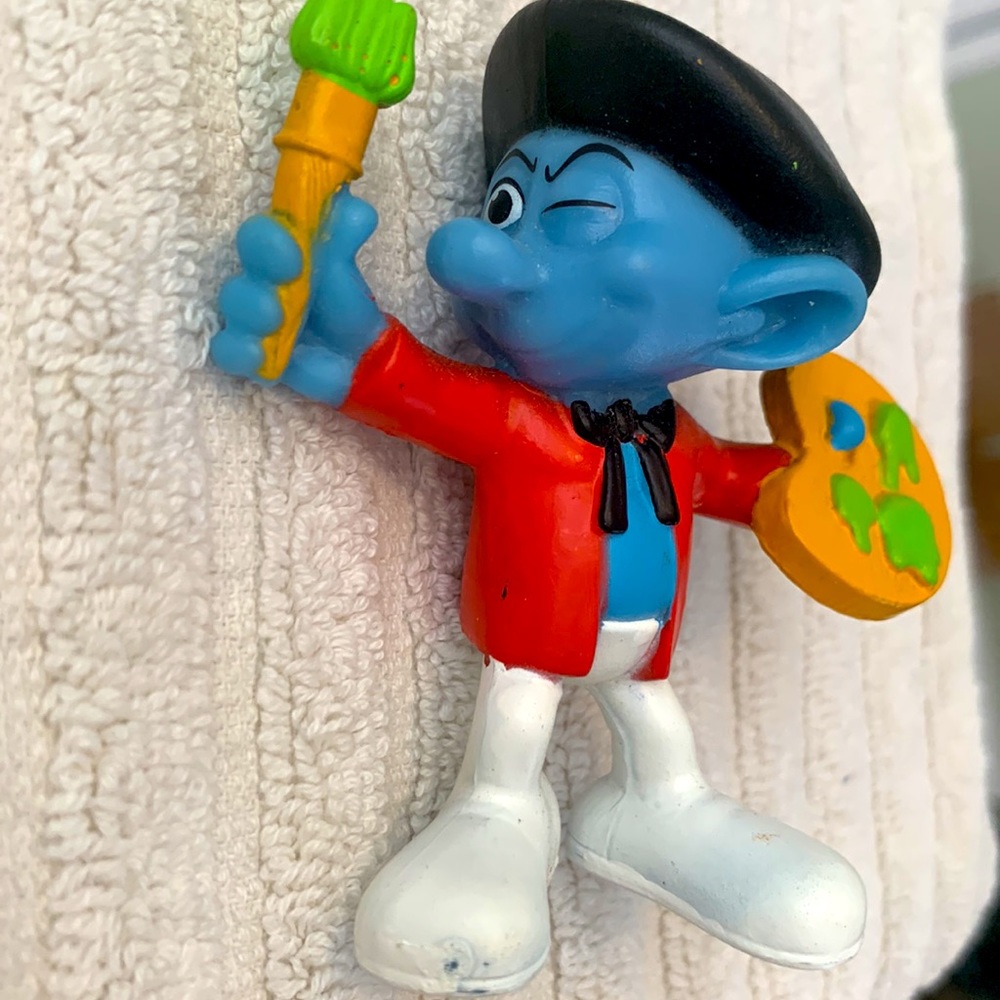 New (2011) Painter Smurf - Picture 2 of 3